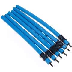 Изображение товара Бигуди-бумеранги Dewal Beauty d14мм (6шт), синие