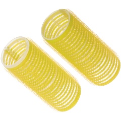 Изображение товара Бигуди-липучки Dewal Beauty d 32мм 10 шт желтые для укладки волос