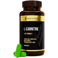 Изображение товара БАД AWOCHACTIVE L-Carnitine + Green tea + CLA 60 капсул