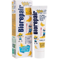 Изображение товара Детская зубная паста Biorepair банан 50 мл для укрепления эмали и профилактики кариеса