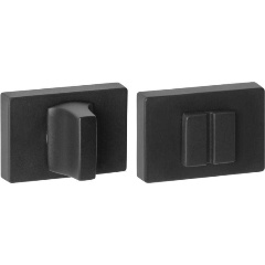 Изображение товара Поворотная ручка для межкомнатных дверей PUNTO BK6.K.QSL52 BL-24 черный