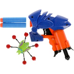 Изображение товара Бластер с мягкими пулями Играем вместе ZY1009101-R, жук 5x20x29см