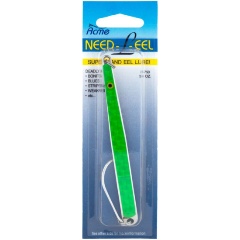 Изображение товара Блесна Acme NEED-L-EEL 3/4 OZ зеленая колеблющаяся