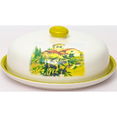 Изображение товара Блинница с крышкой Elrington ИТАЛЬЯНСКИЙ ДВОРИК (110-07121)