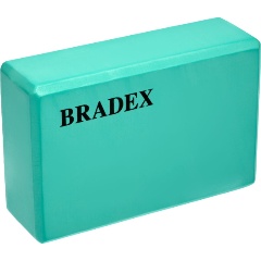 Изображение товара Блок BRADEX для йоги, мятный