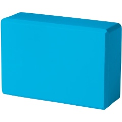 Изображение товара Блок для йоги TORRES YL8005 голубой ЭВА легкий и устойчивый