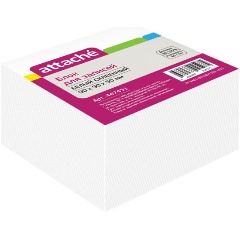 Изображение товара Блок для записей ATTACHE на склейке 9х9х5 белый блок 100 г/92