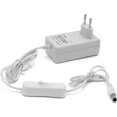 Изображение товара Блок Питания (Адаптер) Apeyron 12В, 18 Вт, IP44, 1,5А, разъем 2,5*5,5мм, пластик, 90*50*30 мм 03-17