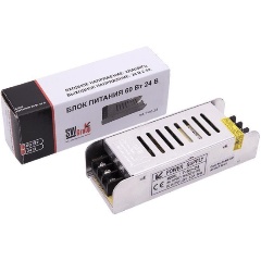 Изображение товара Блок питания SWG 24V 60W 20 IP 2,5A T-60-24 001385