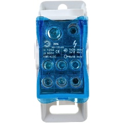 Изображение товара Блок распределительный Эра на DIN-рейку NO-122-40 РБД-125А, Б0051114