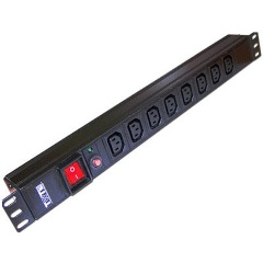Изображение товара Блок розеток LANMASTER TWT-PDU19-10A8C3