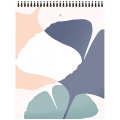 Изображение товара Блокнот А5 60 л. в точку LOREX PASTEL PARSLEY греб. мел. карт. soft touch