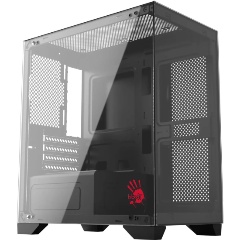 Изображение товара Корпус Bloody BD-CC103 mATX черный — компактный дизайн для мини-ITX и Micro-ATX