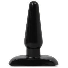 Изображение товара Анальная пробка BLUSH NOVELTIES Черная Small Plug 9 см для новичков безопасная