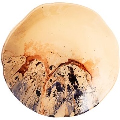 Изображение товара Блюдо АКСАМ "kronos" beige, 30 см