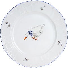 Изображение товара Блюдо Bernadotte "Гуси" круглое мелкое 32 см