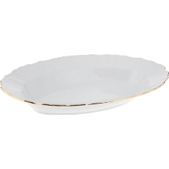 Изображение товара Блюдо Bernadotte "Отводка золото" овальное 24 см