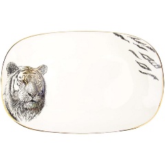 Изображение товара Блюдо для сервировки Nouvelle "Саванна/Тигр", 25х16 см, 1780271-2