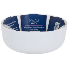 Изображение товара Блюдо глубокое Luminarc Diwali 18 см жаропрочное стекло белое универсальное