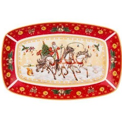 Изображение товара Блюдо LEFARD "тройка" 25х16х3 см.