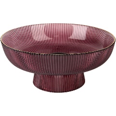 Изображение товара Блюдо на ножке Nouvelle "Frost stripe" 27,5 см. (9950327-2)