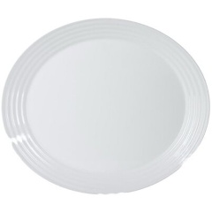 Изображение товара Блюдо овальное LUMINARC АРЕНА 25 см закаленное стекло для СВЧ