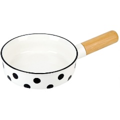 Изображение товара Блюдо с ручкой Nouvelle "Bianco & Nero" для сервировки и подачи 700 мл (2631094)