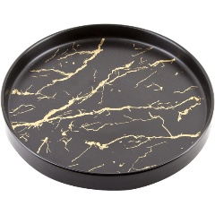 Изображение товара Блюдо сервировочное Nouvelle "Черный мрамор", 25 см, 0880070