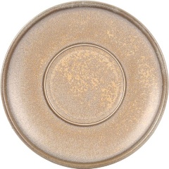 Изображение товара Блюдце KUNSTWERK «Агава», 15х2.5 см, матовый, зеленый, 8 шт