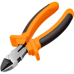 Изображение товара Бокорезы, Comfort, 160 мм, шлифованные, двухкомпонентные рукоятки, SPARTA, 17566