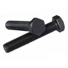 Изображение товара Болт МОРЕ-МЕТИЗОВ DIN 933 класс 12.9 M10x75 мм сталь оксид 5шт