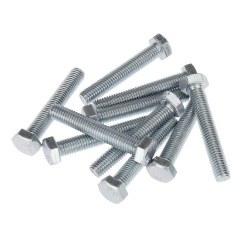 Изображение товара Болт шестигранный KRANZ DIN 933, 8х55 мм, 20 шт.