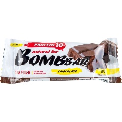 Изображение товара Протеиновый батончик BOMBBAR со вкусом Двойной Шоколад 60г