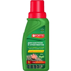 Изображение товара Удобрение Bona Forte минеральное для кактусов, 285 мл