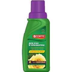 Изображение товара Удобрение Bona Forte органо-минеральное для роз и хризантем, 285 мл