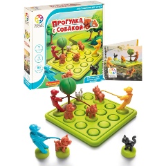 Изображение товара Игра-головоломка BONDIBON ВВ4971 Smart Games Прогулка с собакой