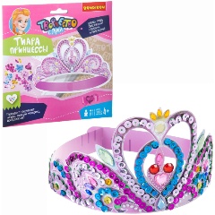 Изображение товара Набор для творчества BONDIBON ВВ1929 Тиара принцессы с пайетками и стразами