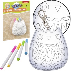 Изображение товара Набор для творчества BONDIBON ВВ3103 Брелок-раскраска Совушка
