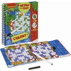 Изображение товара Компактная развивающая игра BONDIBON ВВ3539 Игры под ёлку. Судоку
