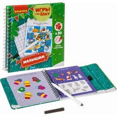 Изображение товара Компактная развивающая игра BONDIBON ВВ3550 Игры под ёлку. Логика малышам