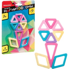 Изображение товара Магнитный конструктор BONDIBON ВВ4404 Магнитоформы, 9 дет.