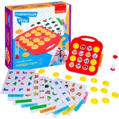 Изображение товара Настольная развивающая игра Найди пару BONDIBON ВВ4470 для детей 5+