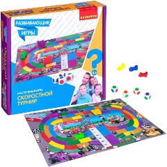 Изображение товара Настольная развивающая игра Скоростной турнир BONDIBON ВВ4474 для детей от 4 лет