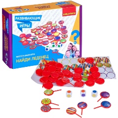 Изображение товара Настольная развивающая игра BONDIBON ВВ4508 Найди леденец