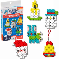 Изображение товара Набор для творчества BONDIBON ВВ4523 Новогодняя термомозаика 2D с Луки