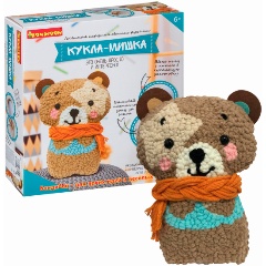 Изображение товара Набор для творчества BONDIBON ВВ4711 Любимая игрушка своими руками: Кукла-мишка