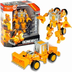 Изображение товара Трансформер BONDIBON ВВ4922 BONDIBOT 2в1 робот-трактор с ковшом
