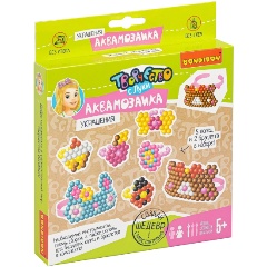 Изображение товара Набор для творчества BONDIBON ВВ4981 Аквамозаика. Украшения. 350 бусин