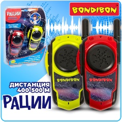 Изображение товара Игровой набор Bondibon ВВ5460 Технический прогресс Науки с Буки. Рации