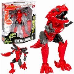 Изображение товара Трансформер Bondibon ВВ5604 BONDIBOT 2в1 Робот-динозавр красный